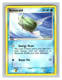 Remoraid #73/109 Team Rocket Returns Pokemon Trading Card TCG Nintendo 2004 - Image 1