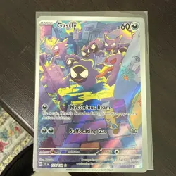 Pokemon TCG Gastly Card 177/162 Temporal Forces Mint Condition - Image 1