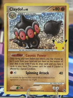 Claydol 15/106 Celebrations: Classic Collection Pokemon 25th Anniversary Holo - Image 1