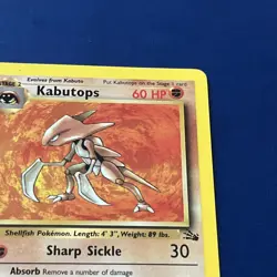 Pokemon Card-Kabutops 24/62 Fossil Set Rare Non Holo NM TCG - Image 5