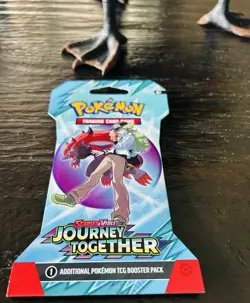 New Sealed Pokemon Journey Together Scarlet & Violet Cards One Booster Pack - Image 1