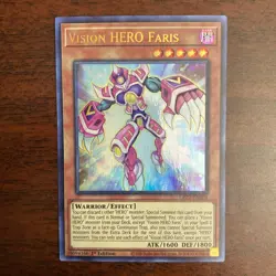 Vision HERO Faris - GFP2-EN059 - Ultra Rare - NM - 1st ed - Yugioh - Image 1