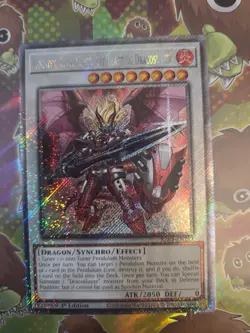 yugioh Ignister Prominence the blasting Dracoslayer platinum secret rare RA04 NM - Image 1