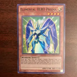 Elemental Hero Prisma - FUEN-EN047 - Super Rare Unlimited Ed Yugioh - NM - Image 1