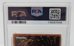 YuGiOh PSA 8 NM Mint STON-EN034 Elemental Hero Air Neos 1st Edition Ultra Rare - Image 3