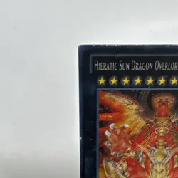 Yugioh Hieratic Sun Dragon Overload of Heliopolis CT09-EN004 Secret Rare MP - Image 3