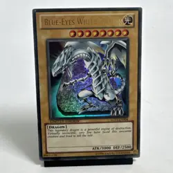 YUGIOH BLUE-EYES WHITE DRAGON LC01-EN004 ULTRA RARE! LP-NM CARD YUGIOH - Image 1