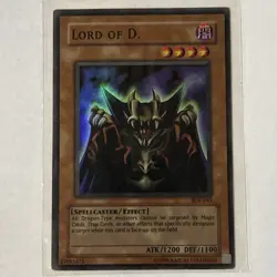 YuGiOh! Lord Of D. SDK-041 Unlimited Foil LP TWO CARDS) - Image 2