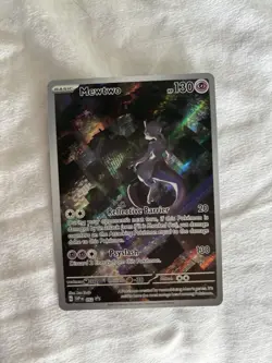 Pokemon Mewtwo TCG Black Star Promo Card Scarlet and Violet 151 - Image 3