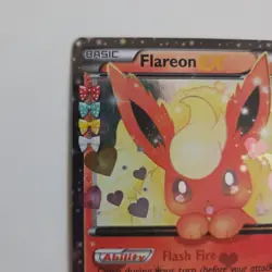 Flareon EX RC6/RC32 Generations: Radiant Collection Holo Pokemon Card - Image 3