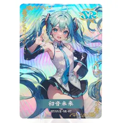 Hatsune Miku SR - Vocaloid - Goddess Story Anime Waifu Trading Card - Image 1
