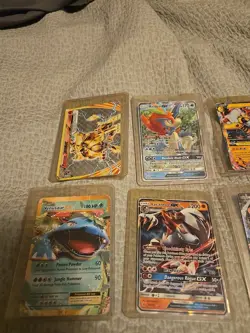 Pokemon CCG 31 Card Lot In Top Loaders- Played Condition - Image 2