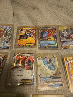 Pokemon CCG 31 Card Lot In Top Loaders- Played Condition - Image 3