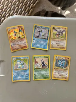 Vintage Pokemon TCG Lots 47 WOTC era cards: Rares Holos First Edition Base Set! - Image 1
