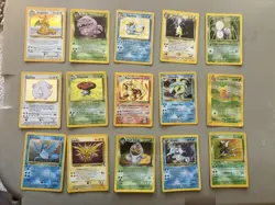Vintage Pokemon TCG Lots 47 WOTC era cards: Rares Holos First Edition Base Set! - Image 3