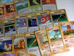 Pokemon Japanese Base Set Vintage Common and Uncommon 50 Card Lot LP-DMG (4) - Image 4