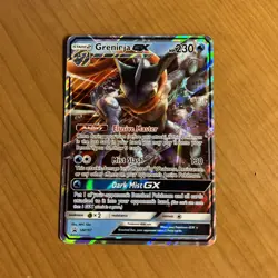 Greninja GX SM197 Holo Black Star Promo Pokemon Card - Image 1