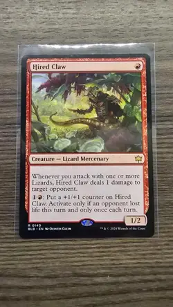 Hired Claw Bloomburrow Regular - Image 1