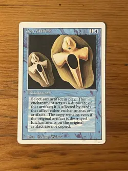 MTG - Magic the Gathering - Copy Artifact - Revised - 3rd Edition - Image 1