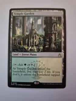 1x Temple Garden - Ravnica Remastered - Regular - 290 - NM - MTG x1 - Image 1