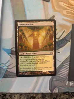 Temple Garden - Return to Ravnica - Regular - MTG - Moderately Played - Image 1