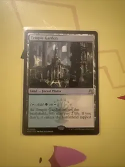 1x Temple Garden, NM, Ravnica Remastered (RVR), Magic: the Gathering, MtG - Image 1