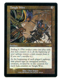 MtG Tangle Wire Cavo Intrappolante FOIL (Nemesis) - Image 1