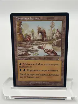 Yavimaya Hollow Urza’s Destiny 1999 Near Mint Never Played Mtg Magic Gathering - Image 1