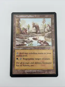Yavimaya Hollow Urza’s Destiny 1999 Near Mint Never Played Mtg Magic Gathering - Image 5