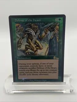 Defense Of The Heart FOIL Urza’s Legacy 1999 Near Mint Never Played Mtg Magic - Image 1