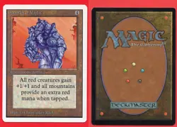 Gauntlet of Might - Scan 0019 Scanned NM MTG - Image 1