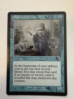 Delver of Secrets (Retro Frame) Innistrad Remastered NM+ Regular - Image 2