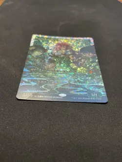Llanowar Elves Fracture Foil Japanese Full Art #439 MTG Magic Clean! - Image 4