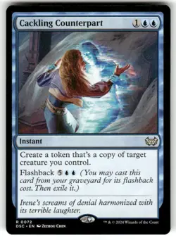 Crackling Counterpart Commander: Duskmourn: House of Horror Magic MTG - Image 1