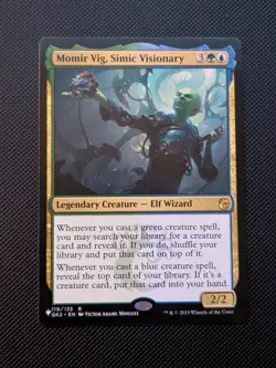 Momir Vig, Simic Visionary The List Reprints Regular MTG NM - Image 1