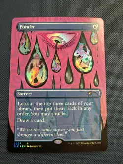 MTG Ponder - Secret Lair: 30th Anniversary Countdown Kit (SLC) NM Foil - Image 1