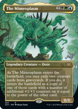 1 x The Mimeoplasm - Borderless - Double Masters 2022 - NM-Mint - MTG - Image 1