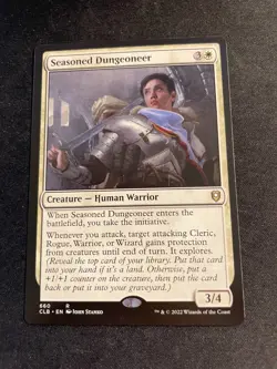 MTG Seasoned Dungeoneer, NM-Mint, (CLB 660) Regular - Image 1
