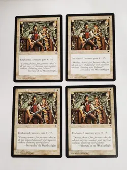 MTG Playset 4x Hero's Resolve (Tempest/White/C) - BGM - Image 1