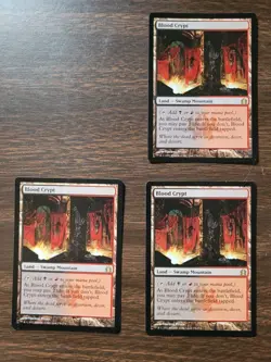 3x Blood Crypt Return to Ravnica Regular, LP - Image 1