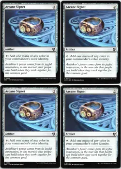 MTG - 4 x Arcane Signet (0052) - Playset 4x x4 - Aetherdrift - Near Mint - Image 1
