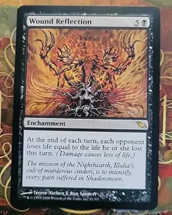 MTG Wound Reflection x1 LP/NM ~Shadowmoor (Magic the Gathering)*Free Shipping* - Image 1
