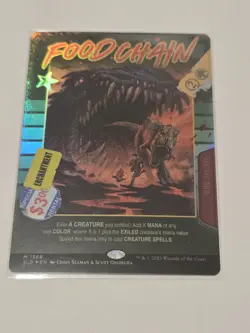 🔥 Magic the Gathering: Food Chain (1369/1842) Secret Lair Drop - FOIL! - M/NM!! - Image 1