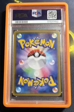 Pokemon Poncho Wearing Pikachu Mega Charizard Y JPN FA Promo 208/XY-P PSA 10 - Image 3
