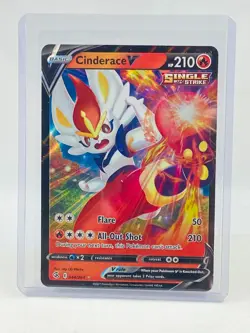 Pokemon Fusion Strike Cinderace V 044/264 - Image 1