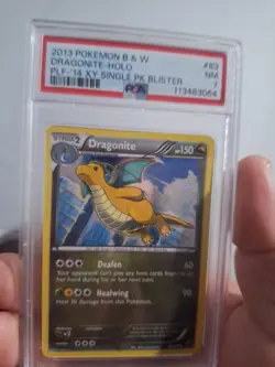 Pokemon TCG Dragonite Holo Plasma Freeze 2013 #83/116 Psa 7 - Image 1