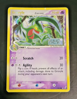 Grovyle Delta Species Reverse Holo Crystal Guardians 19/100 Pokemon Eng MP - Image 1