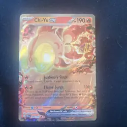 Chi-Yu EX 40/193 Pokemon TCG Paldea Evolved Double Rare NM - Image 1