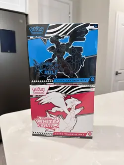🔥SEALED Black Bolt & White Flare Pokemon Center Elite Trainer Box ETB SET🔥 - Image 1