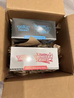 🔥SEALED Black Bolt & White Flare Pokemon Center Elite Trainer Box ETB SET🔥 - Image 4